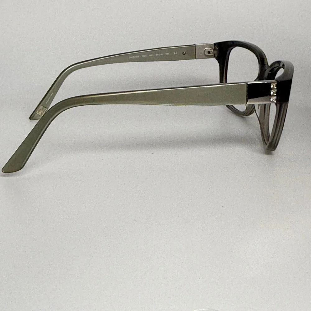 Saks Fifth Avenue SAKS 80/S W21 AM Eyeglasses Frames Gray Ombre Rhinestone 54-16